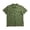 Army Green, variant on Mens Full Zipp Short Sleeve Shirt Summer Stretch Business Shirts Khaki XL