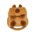 thumbnail image 3 of Mochila de felpa,Mochila linda y divertida de carpincho Mochila linda de dibujos animados,Bolso bandolera Carpincho Mochila de felpa Bolsa de dulces,Mochila informal Mochilas Bolso de felpa, 3 of 9