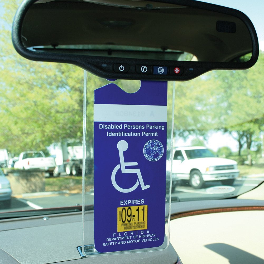 Handicapped Disabled Parking Placard Protective Car Holder Set Of 4 Keep Your Valuable Handicap Or Disabled Parking Permit Safe From Rips And Tears By Closeoutzone Walmart Com Handicapped Disabled Parking Placard Protective Car Holder Set Of 4 Keep Your Valuable Handicap Or Disabled Parking Permit Safe From Rips And Tears By Closeoutzone Walmart Com