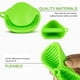 thumbnail image 3 of Ganfancp Cocina Guantes Aislantes de Sílice para Horno Microondas Guantes Aislantes para Horno Ofertas Flash Liquidación 1 Par de Pinzas de Silicona para Guantes, 3 of 5