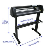 INTSUPERMAI 24 inch Graph Cutting Plotter Machine Vinyl Cutter Machine