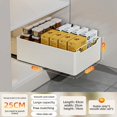 thumbnail image 1 of Nuevo estante de almacenamiento de cocina con rieles deslizantes, tipo cajonera extraíble, bandeja de almacenamiento, caja de especias, estante de almacenamiento, organizador de armarios, 1 of 4