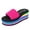 Hot Pink, variant on Summer Flat Slide Sandals For Womens Platform High Heel Comfy Nonslip Casual Water Sandals