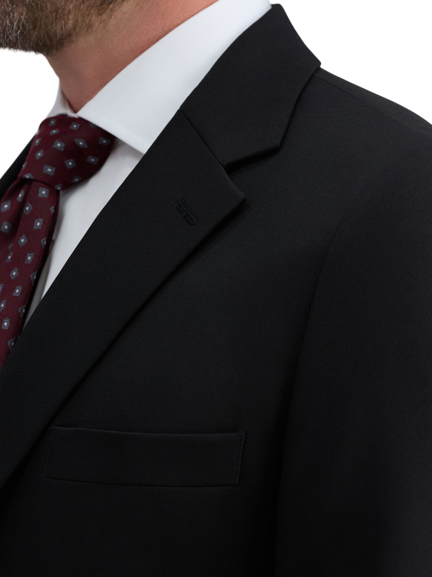 George Men's Comfort Stretch Suit Separates Jacket, Straight Fit 40-60 Size Range