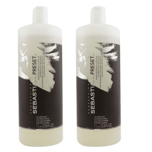 Sebastian Preset Texture Building Conditioner 1000ml/33.8oz (Pack of 2)