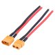 thumbnail image 5 of JUEGO DE 2 UDS XT60 HIRBRA, Adaptador 14awg Cable de Silicona XT 60 Conectores Conector Macho Stecker XT60 Kabel Cable RC Accesorio, 5 of 7