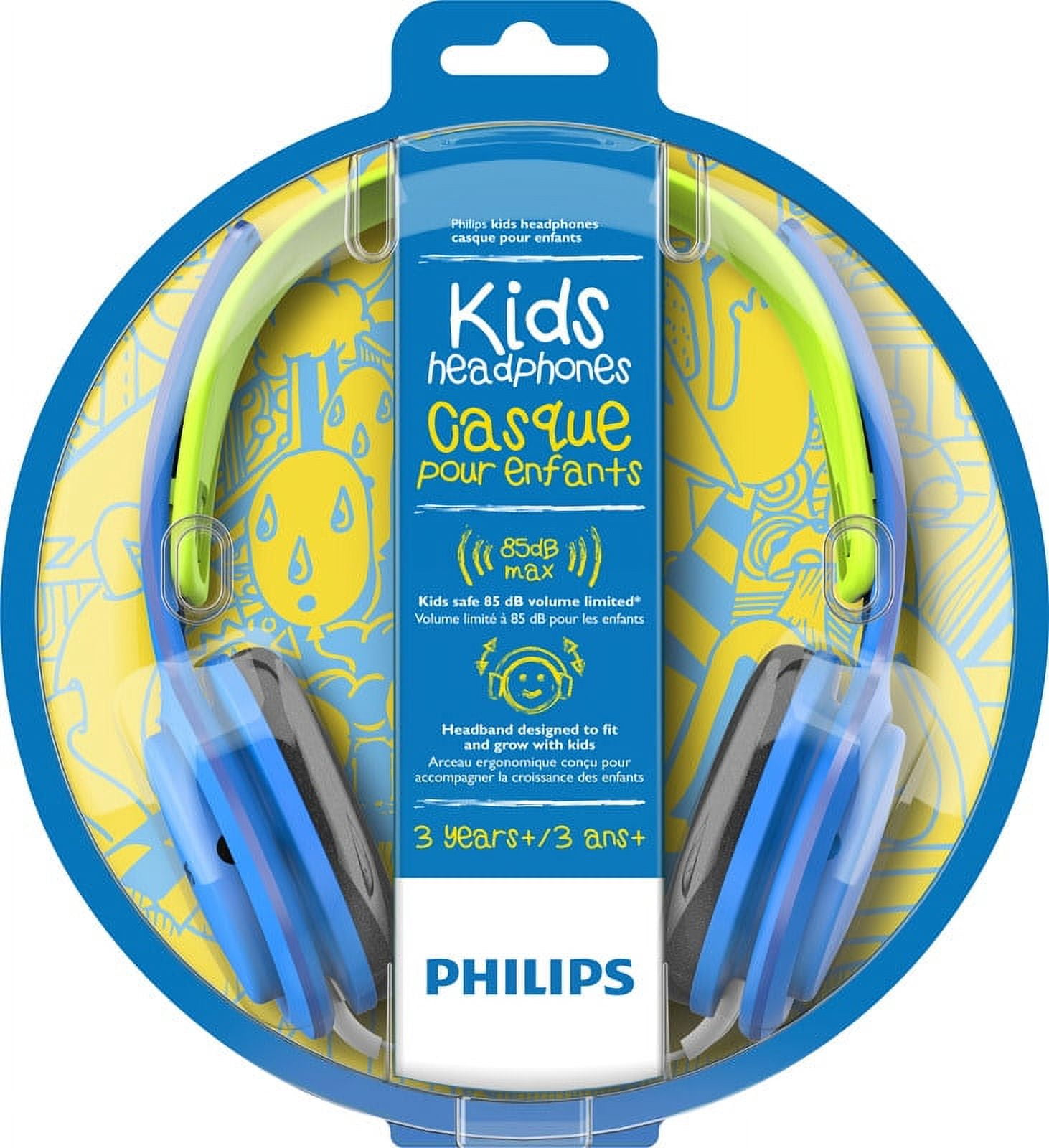 Philips Kids Headphones Blue Walmart