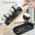 thumbnail image 4 of Adjustable Elevated Dog Bowls, LIVINGbasics 15°Tilted Stainless Steel Raised Food Water Bowl Stress-Free Food Grade Material, Nonslip No Spill Pet Feeding Bowls, 4 of 8