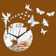thumbnail image 4 of 1 reloj de pared DIY, novedad, Relojes de pared, reloj artístico del reloj, reloj decorativo, pegatinas de espejo para pared, reloj, decoración de pared no 3D, 4 of 5