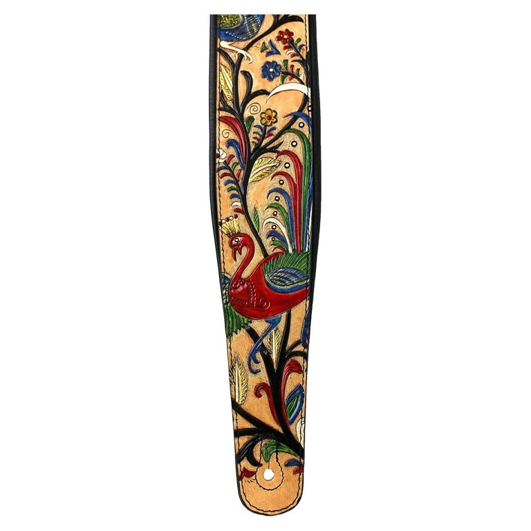 Peacock online guitar strap