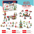 thumbnail image 3 of Bloques de construcción para ensamblar insectos, calendario triturado de cuenta regresiva para Navidad, caja sorpresa, juguetes de regalo de Navidad para niños, 3 of 5