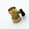 thumbnail image 6 of Wovilon Garden Water Pipe Hose Connector Solid Brass Garden Hose Cutting Connector, 6 of 7