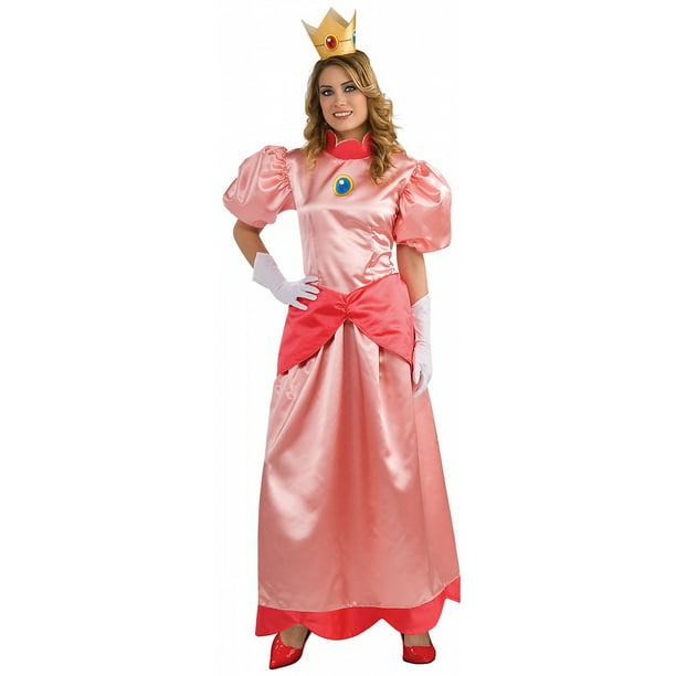 Deluxe Princess Peach Adult Costume - Plus Size - Walmart.com - Walmart.com