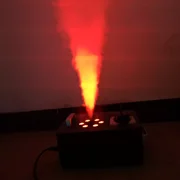 Fichiouy 3IN1 DMX 512 Fog Machine Indoor Geyser Smoke Jet Fog Machine with Control for Stage DJ 900W