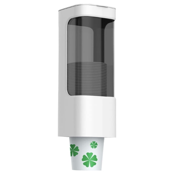 Samhe Cup Dispenser, Pull Type Water Cooler Cup Holder Fit 3oz - 5oz Small Cups, Wall Mount Bathroom Disposable Cups Dispenser