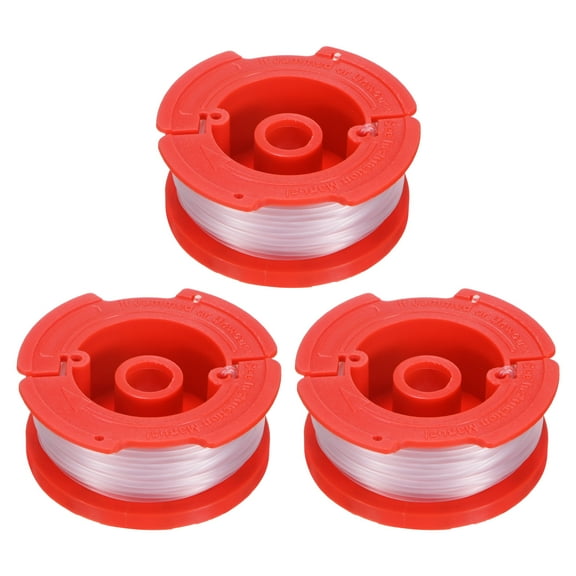 Uxcell 3-Pack CMZST065 String Trimmer Line 30ft 0.065 Inch Nylon Weed Eater String Replacement Spool