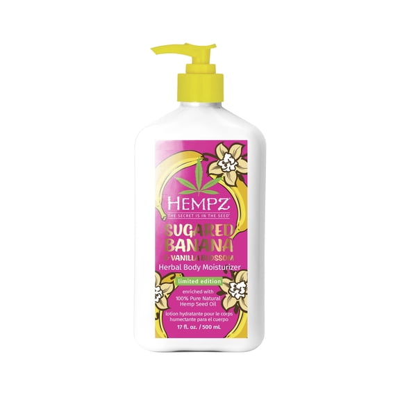 Hempz Sugared Banana & Vanilla Blossom Moisturizing Body Lotion 17 fl. oz