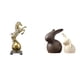 thumbnail image 1 of Juego De Estatuas Modernas De Caballo De Resina Y Conejo De Porcelana Para Centro De Mesa, Estante, Sala De Estar, Oficina, Mueble De TV, Jardín, Decoración De Pascua., 1 of 8