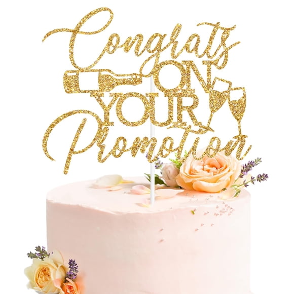 Cake Topper Goilpanitdia te felicita por tu ascenso