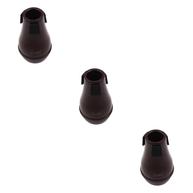 Soidarity Silenciador de sordina recta para trombón Sourdine para trombón alto tenor - Rojo oscuro Type1 Type1 NO1