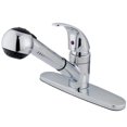 thumbnail image 1 of Kingston Brass KB6701LLSP Pull-Out Kitchen Faucet, Chrome, 1 of 1