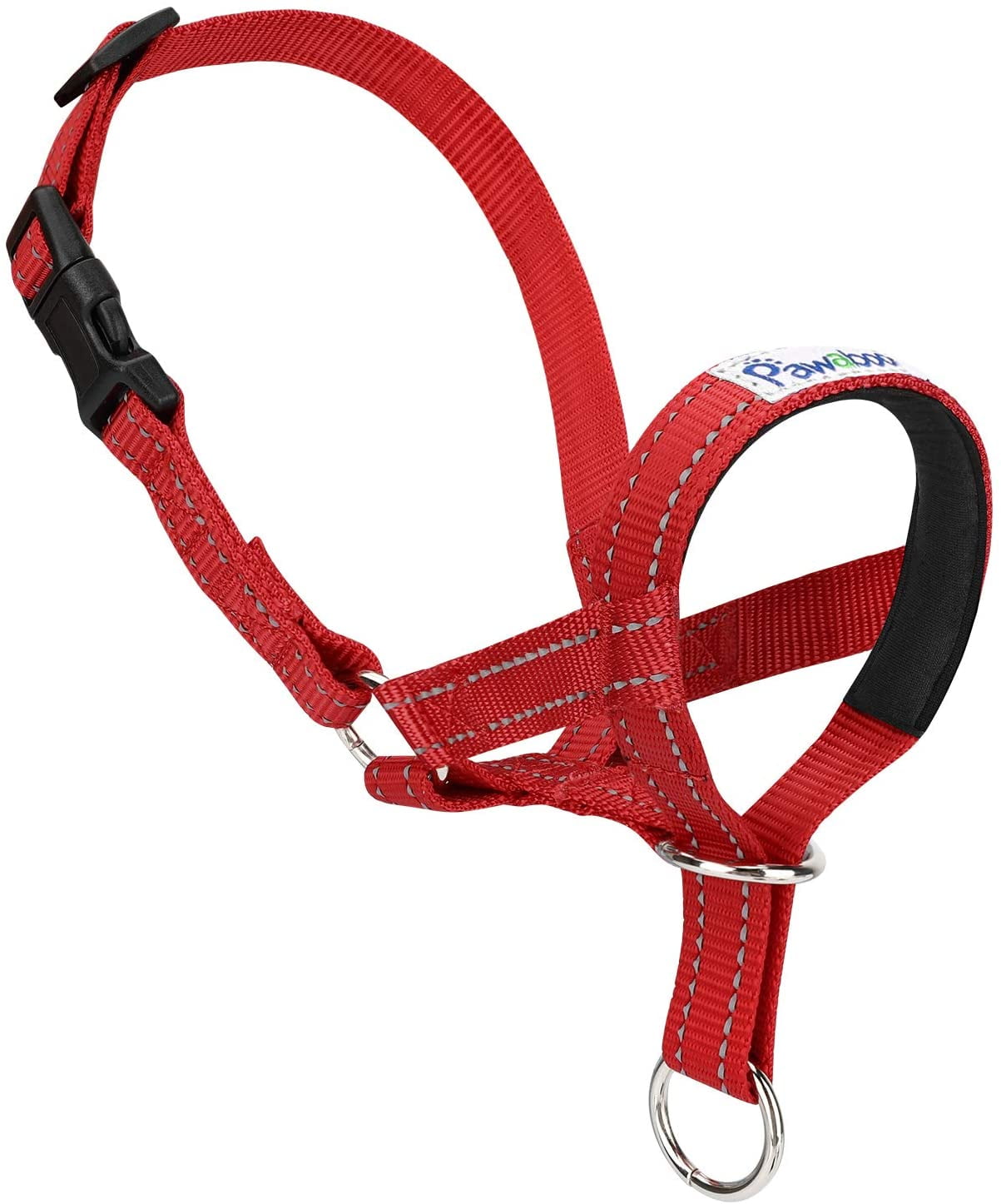 Dog Muzzle, Head Halter Collar for Dog, Pet Dog Nylon Reflective