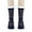 221#Navy, variant on Winter Fuzzy Socks with Grippers Slipper Socks Sherpa Lining Warm Plush Soft Funny Cozy Print Gifts for Animal Lovers