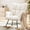 Beige, variant on MAYEERTY Teddy Upholstered Modern Glider Rocker High Backrest Reading Chair for Nursery Bedroom Living Room