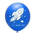 thumbnail image 3 of Birthday Party Supplies Creative Spaceman Rocket Party Decoration Set for Kids, 3 of 8