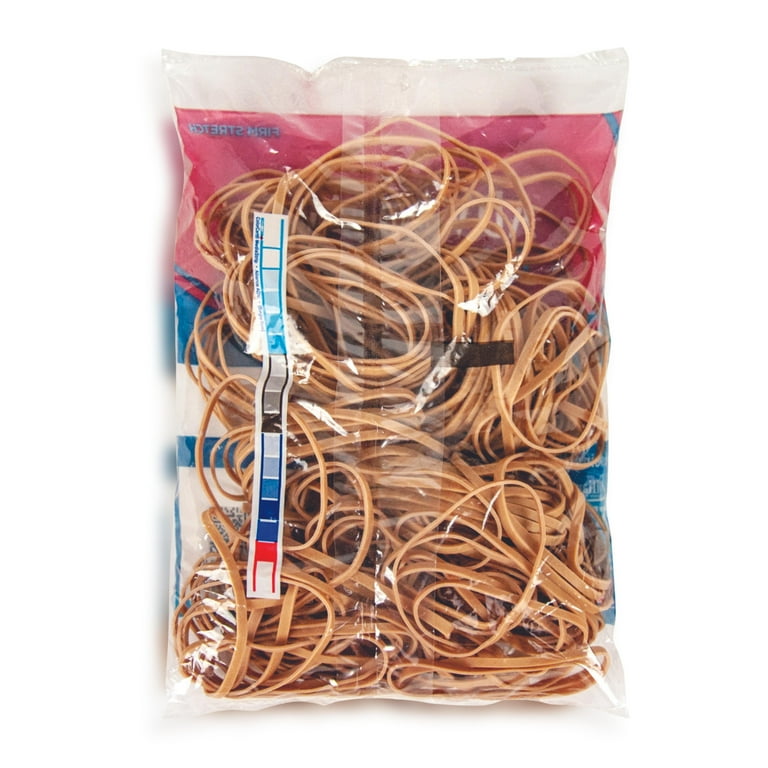 Rubber Band Depot Thick Rubber Bands - 7'' x 5/8'', Size #107,  Approximately 40 Rubber Bands Per Bag, Rubber Band Measurements: 7'' x  5/8'' - 1 Pound Bag 