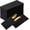 Black, variant on Dinner Napkins Disposbale Terracotta and Orange Cloth Like Paper Napkins with Pocket 100 Pack Wedding Reception Guest Hand Towel for Party Decoration, Bathroon, Kitchen (16.5 x 16.5 inch)