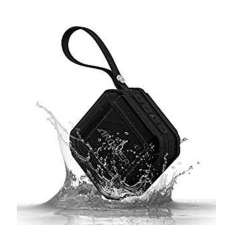 Ip65 Shower (Tsumbay Mini Portable Speakers with Wireless Stereo Sound, IP65 Water Resistant Outdoor Shower Speakers with Built-in Mic, 20 Hours Playtime stereo speaker - A106S)
