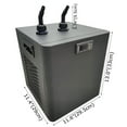 thumbnail image 3 of INTBUYING Aquarium Chiller Fish Tank Cooler Hydroponic Water Chiller Max Water Volume 79Gal, 3 of 13
