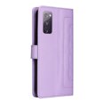 thumbnail image 3 of JTCASES Compatible with Samsung Galaxy S20 FE 5G 6.5 inch Case Wallet Flip Folio Case [Kickstand] with RFID Blocking Card Holders [Shockproof] and Wrist Strap Cover for Men Women Girls, Purple, 3 of 12