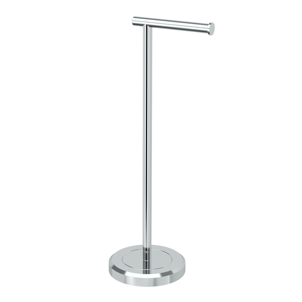 Latitude II Freestanding Toilet Paper Holder, Chrome - Walmart.com