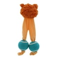 thumbnail image 5 of Tennis Legs Dog Toys Fetch Ball Soft Crinkle Squeaker Choose Raccoon or Fox 12" (Fox), 5 of 5