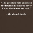 thumbnail image 3 of CafePress - Abraham Lincoln Internet Quote T Shirt - Men's Classic Graphic Cotton T-Shirt, 3 of 4