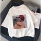 thumbnail image 3 of Anime My Boku No Hero Academia Katsuki Bakugou Print Camiseta De Mujer Harajuku Básica Negro Blanco O-Cuello Top Corta, 3 of 4
