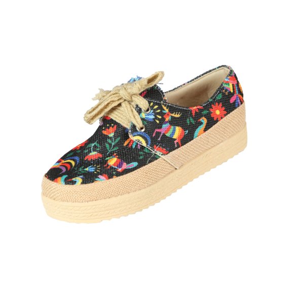 Artisanal Tennis Mod. Alebrijes Cotton 50%, Polyesterr 50% Multicolor 603958