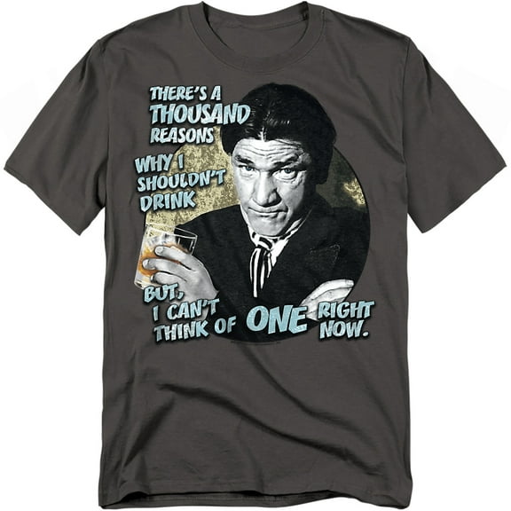 Three Stooges T-Shirt Drink Unisex Graphic Tee For Men & Women