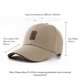 thumbnail image 5 of Hombres Moda Sombrero de béisbol Deportes al aire libre Gorra de pico Sombrero cómodo y transpirable Abanopi Gorra de visera, 5 of 6