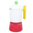 thumbnail image 1 of Moka Stove Coffee Maker, Efficient Italian Coffee Percolator  for Home Red, 1 of 7