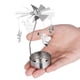 thumbnail image 3 of Houderco 3Ud Portavelas De Hierro Estilo Europeo Para Romántica De En Plata, 3 of 7