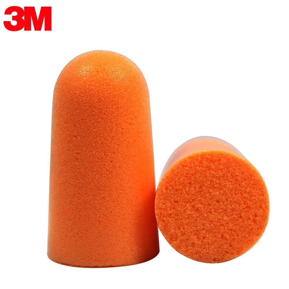 5pairs 3M 1100 Disposable Ear Plug Foam Noise Reducer Sleep Hearing Protection 