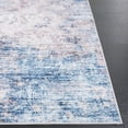 thumbnail image 6 of SAFAVIEH Santa Monica Otis Abstract Polyester Area Rug, Ivory/Blue, 6' x 9', 6 of 13