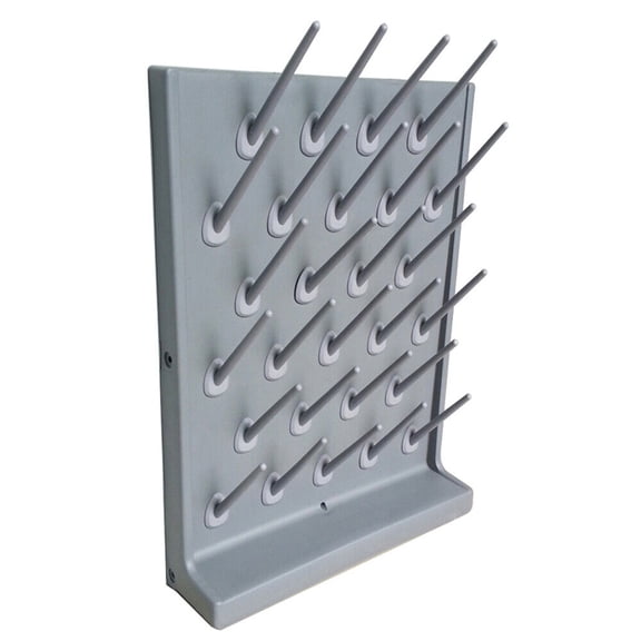 Lab Drying Rack, 27Pegs/52 Pegs Draining Rack Glassware Clean Dry Detachable