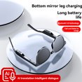 thumbnail image 2 of "AI-Powered Smart Sunglasses with Real-Time Translation, HD Music & Calls - Polarized UV Protection for Business & Outdoor Adventures", 2 of 7
