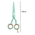 thumbnail image 2 of Hair Cutting Scissors Thinning Shears Kit,Hair Scissors Set Professional Haircut Scissors Kit - green, 2 of 5