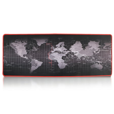 TSV Extended Mouse Pad XXL World Map E-Sports Gaming Mouse Mat- 31.5