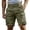 Army Green, variant on Mens Cargo Shorts Casual Work Denim Jean Summer Shorts for Men with Pockets Relaxed Fit, M